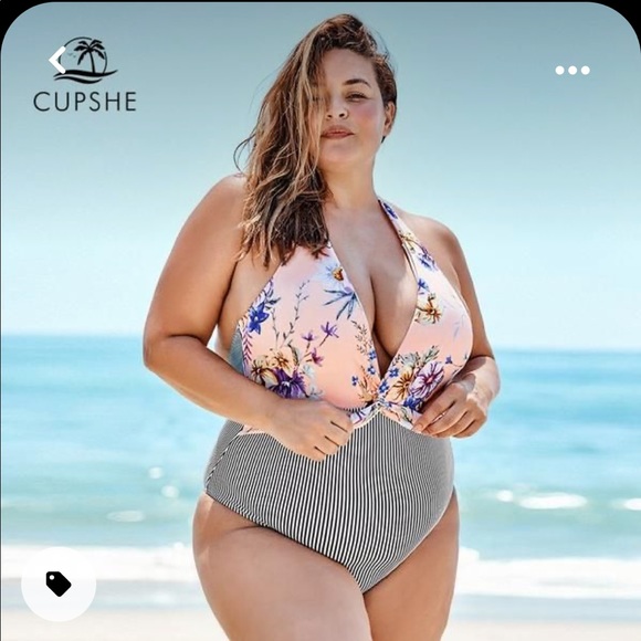 Cupshe Other - Cupshe Plus Women's Swim